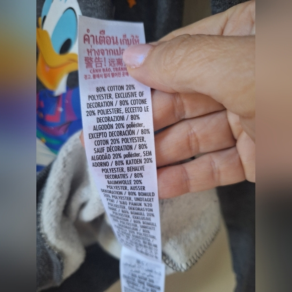 Disneyland Resort 70th Anniversary Embroidred Graphic Sweatshirt Size XS - Picture 5 of 6